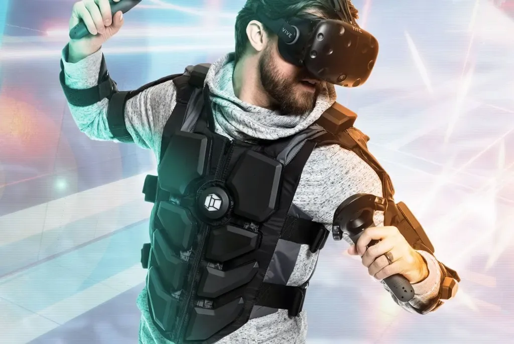 Hardlight VR haptic suit